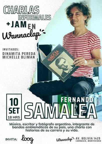 Charla & Jam con Fernando Samalea
